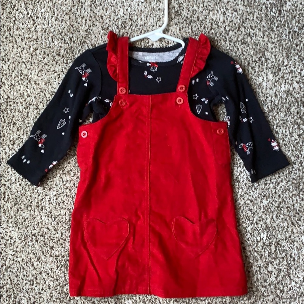 Corduroy Holiday Jumper with Shirt
